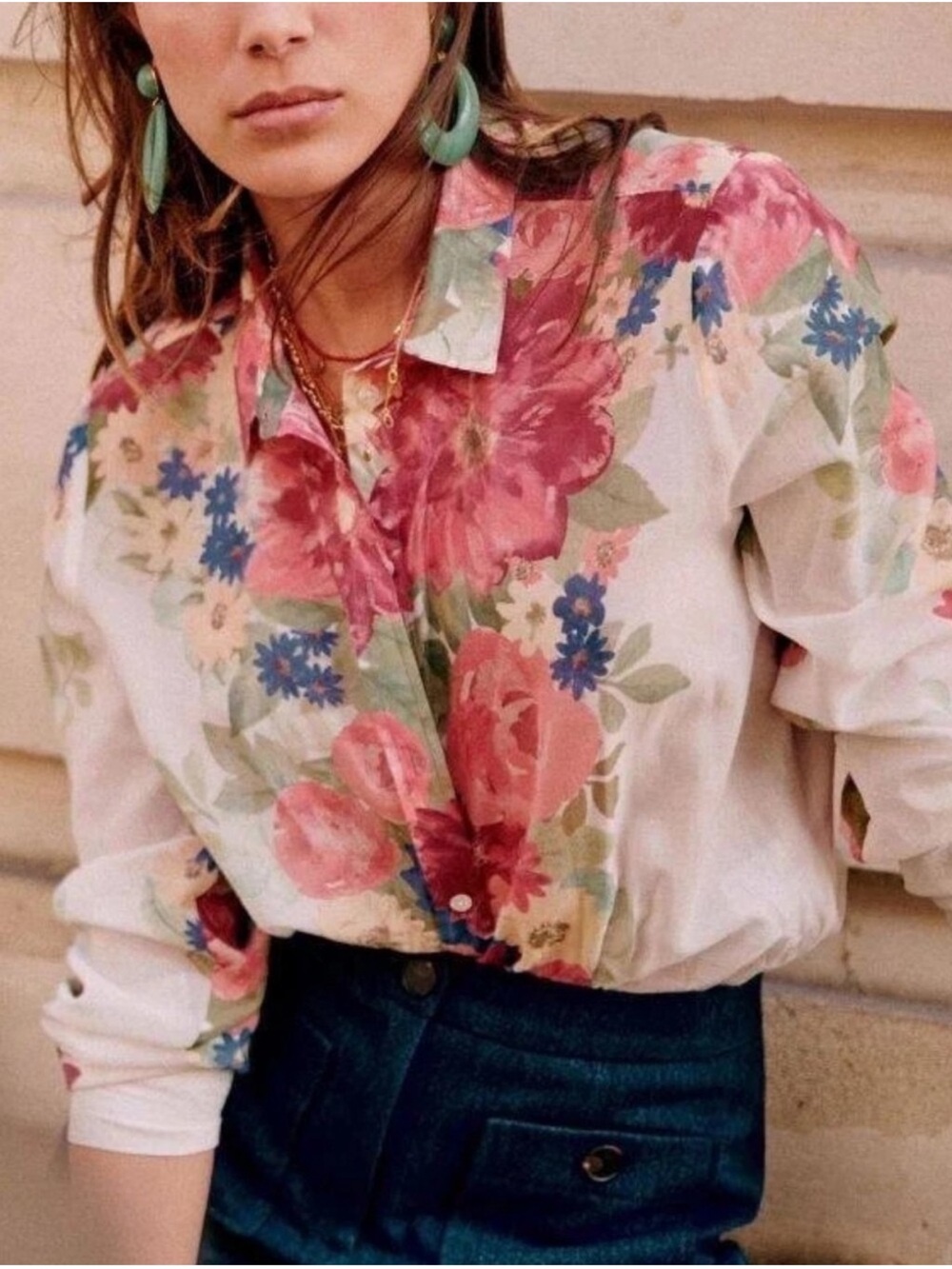 Seźane Pierro Shirt (Pink Creation)